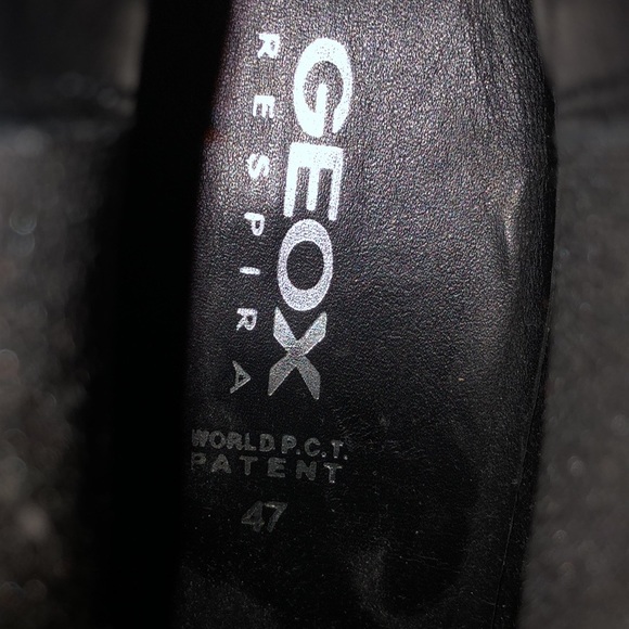 GROX RESPIRA EU47 US13 Black Leather PullOn Boots ITALY Rubbersole Wingtip NEW - Picture 14 of 16